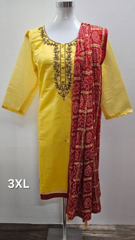 Kurthi with Dupatta